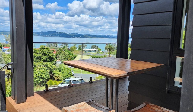 Self contained studio room with private entrance and stunning sea views