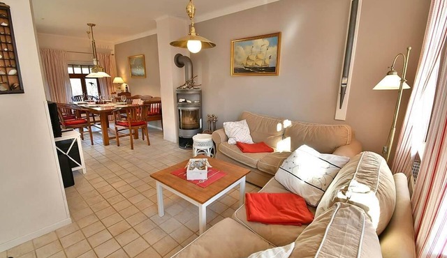 Semi-detached house Küstenhof 5b in the Baltic seaside resort of Wustrow