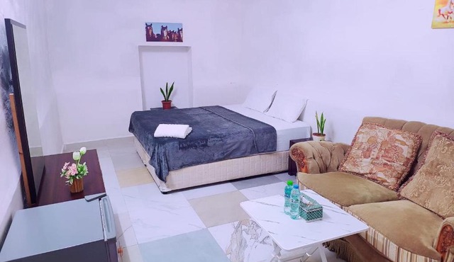 Separate entrance studio type attach bath and kitchen