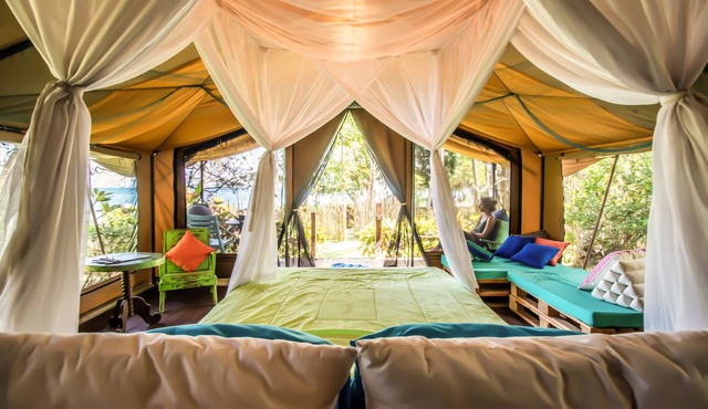 September VRBO Special $45! - Unforgettable Beachfront Glamping Experience!