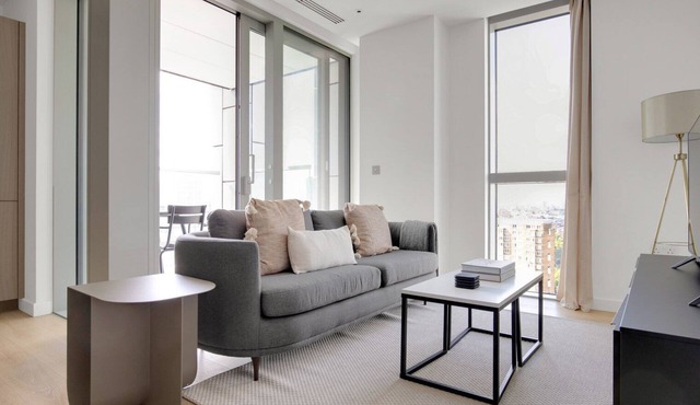 Serene Old Street 1BR w/ Pool, Gym & Concierge, nr Tube, by Blueground