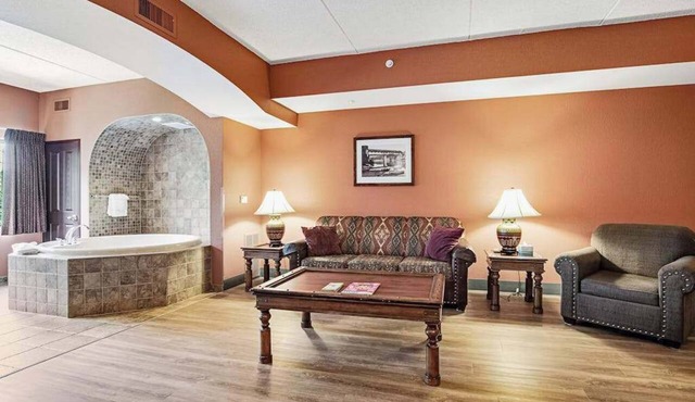 Serene river-view condo + perks + two fireplaces
