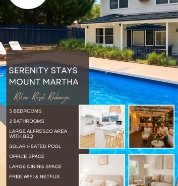 SERENITY STAYS Mount Martha Mornington Peninsula