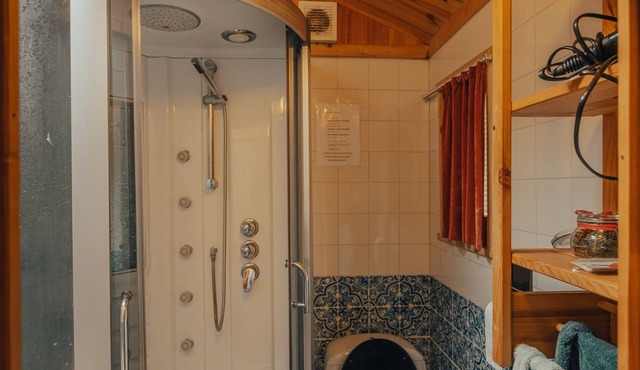 Set in a full green environment with large garden, treehouse and 70a of woodland