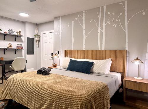 Set on peaceful 5 acres, 5 min from town, Private Building, Level 2 EV Charger