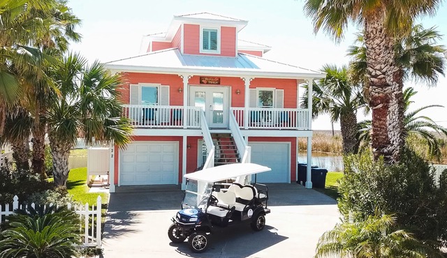 Shared Pool, Boardwalk to the Beach and Golf Cart Included