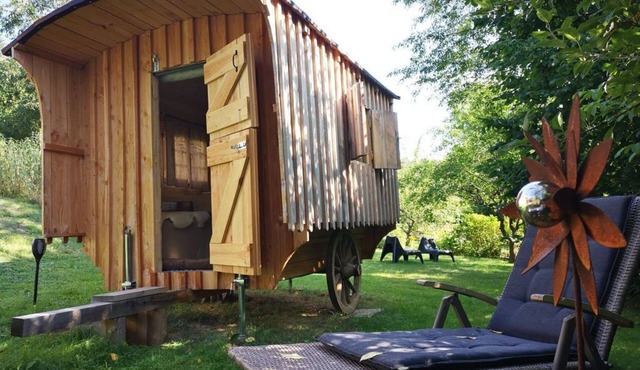 Shepherd's wagon with vacation apartment - Ferienhaus Berg.erleben