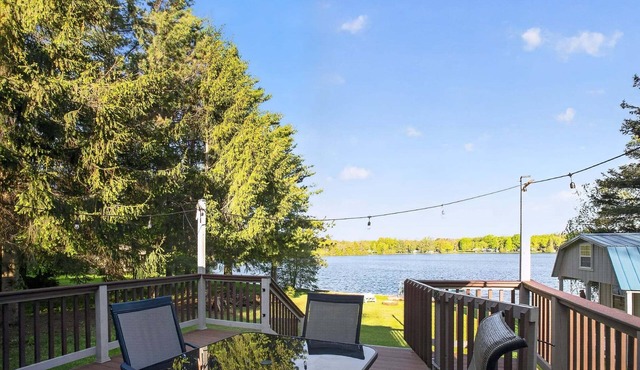 Shore Enough: Waterfront Manistee National Forest cabin-Sleeps 4