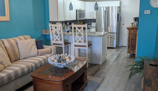 Shore to Please - Luxury 2BR Condo, Two-Story Beach Décor - Clothing Optional