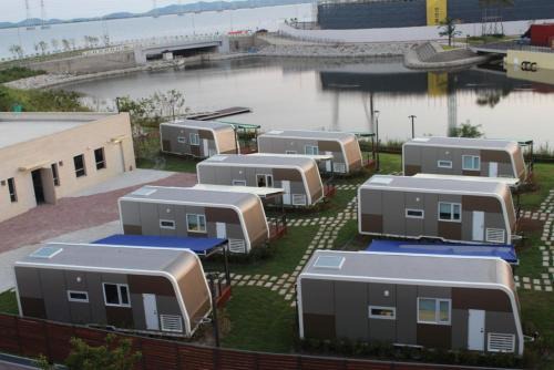 Siheung Wave Park Caravan
