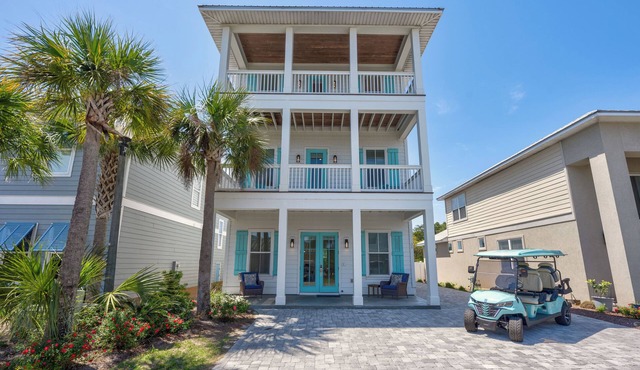 Simon Seas * Pet Friendly, Golf Cart Included, Grill, Lots of Space!