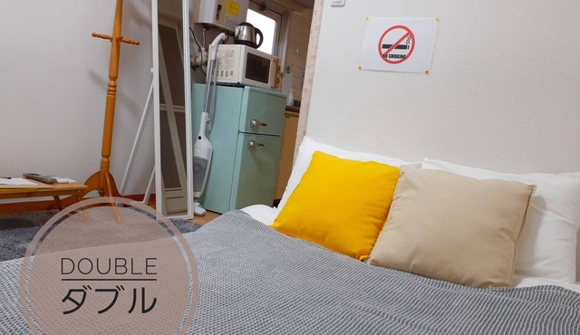 Simple and bright room Double - Room 202/Hiroshima Hiroshima
