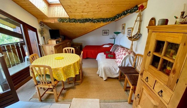 Simple duplex with parking in La Clusaz