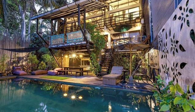 Singing River Front Villa