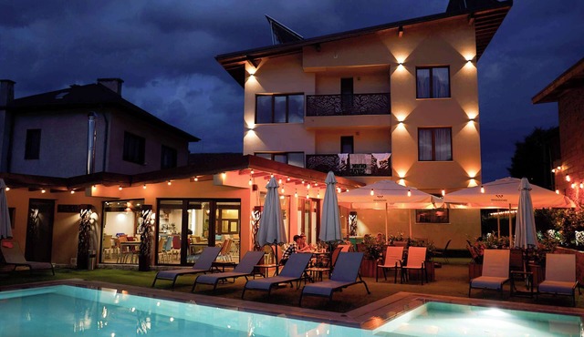 Situated 6.3km from Bansko Guest House Wishmore in the new spa destination Banya
