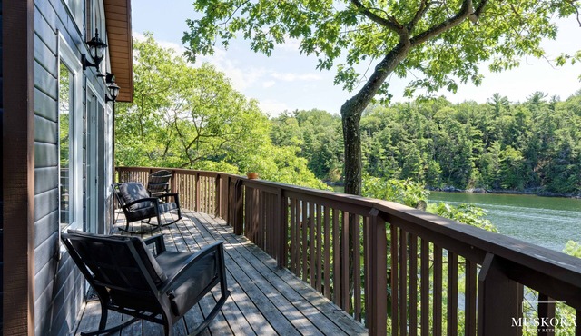 Situated on picturesque Twelve Mile Bay