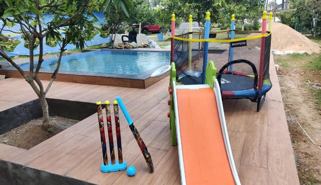 Sivarama resort Ac 2 BHK,2swimming pools& Box cricket , near bheemili beach road, vishakhapatnam