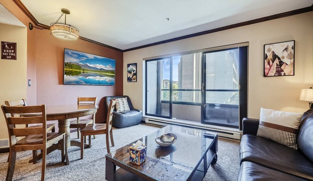 Ski-In/Out Studio | Balcony Views | Dog Friendly