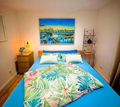 Skylineblick Doppelzimmer