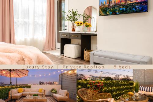Sleeps 10! Rooftop Luxe Pet-Friendly Downtown HTX