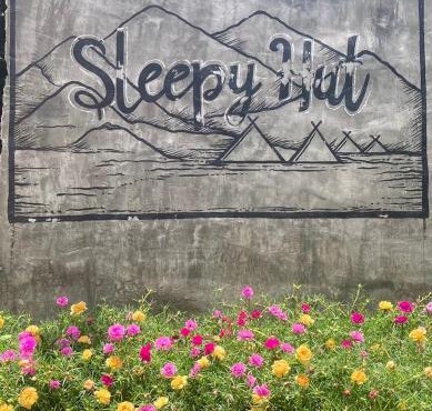 sleepy hut