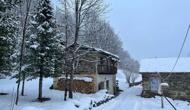Small chalet in hamlet