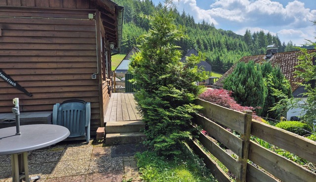 Small vacation home with charm, right by the forest