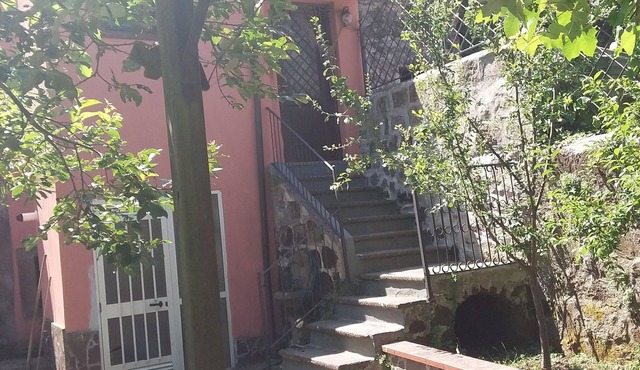 Small villa in the cool and picturesque hilly landscape of Roccamonfina