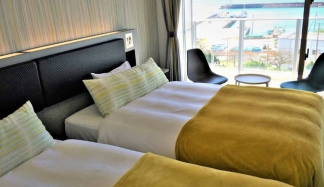 SmokingOcean View Twin B Breakfast included/Nago Okinawa