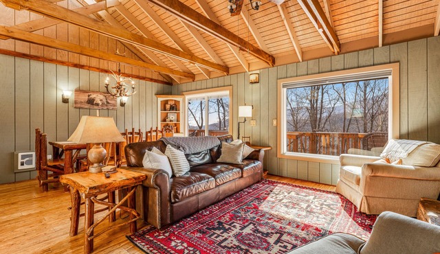 Snowbird-Friendly Cabin with WiFi, Gas Fireplace, Private W/D, and Gas Grill