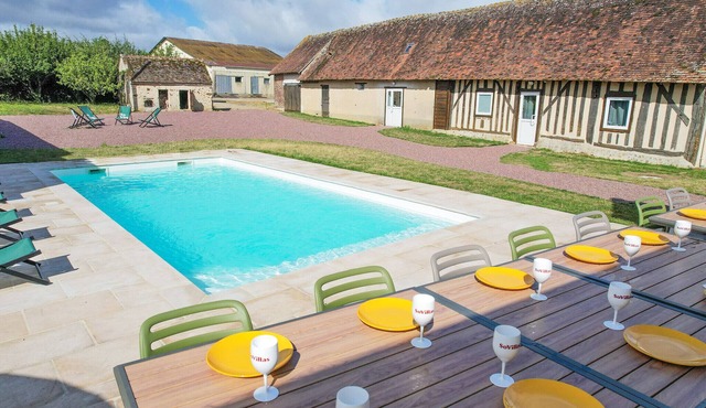 So Villa Huchetiere - Piscine Chauffée - Basket - 2h Paris - 30 p