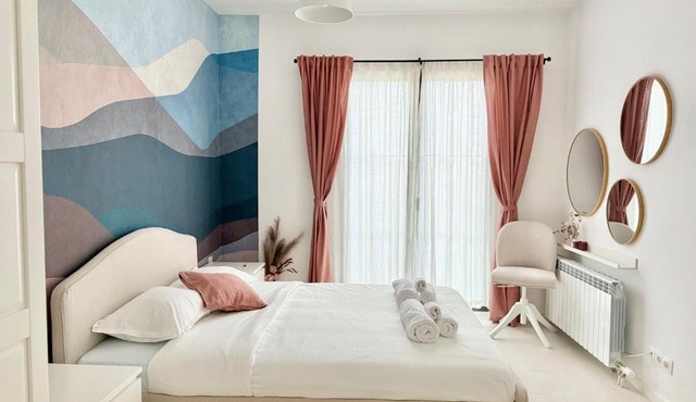 Sofia 3-Bedroom Mountain Family Apartment with Free Parking