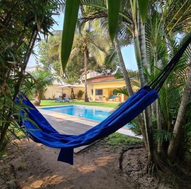 Sompteuse villa avec piscine à 5 min de la plage