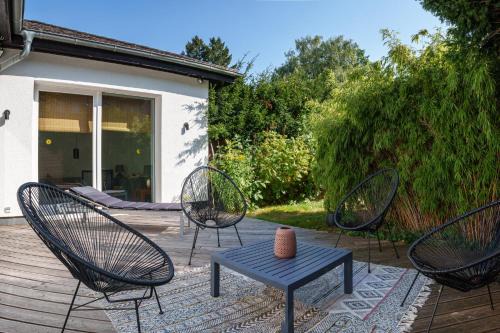 Sonnenzeit - ebenerdiges Reihenhaus mit Sonnenterrasse und Garten in ruhiger Lage in Berlin-Schmargendorf