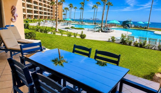 Sonoran Spa W107, Ground Floor Beach Front Condo - Puerto Peñasco/Rocky Point