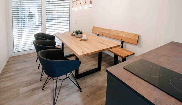 Space miracle with large garden terrace