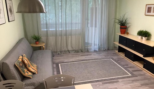Spacious 1bdrm apartment near metro. Free parking