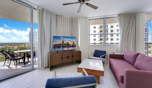Spacious 1BR + Sofa Bed Balcony & Pool