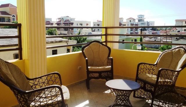 Spacious 2-bedroom Apartment Terrace in Corales del Sur, Santo Domingo Este