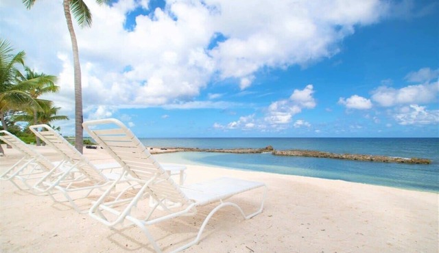 Spacious 2-Bedroom 2-Bathroom Beachfront Condo with Heated Pool