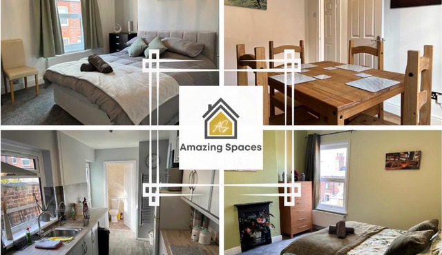 Spacious 2-Bedroom House In Stockton Heath With Free WiFi By Amazing Spaces Relocations Ltd