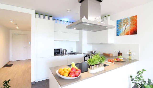 Spacious 3-bedroom apartment with WiFi, AC in enjoyable Frankfurt am Main