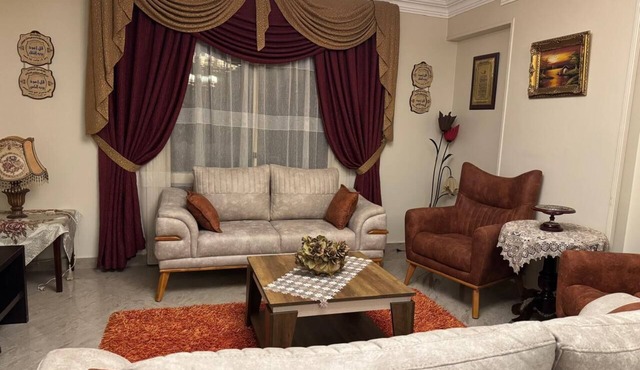 Spacious 3-bedroom apartment with AC, WiFi in Nasr City, Near Landmarks