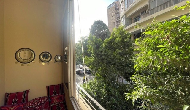 Spacious 3-bedroom apartment with AC, WiFi in marvelous Cairo Governorate