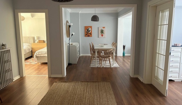 Spacious 3-bedroom apartment with WiFi, AC in wonderful Kadıköy Istanbul