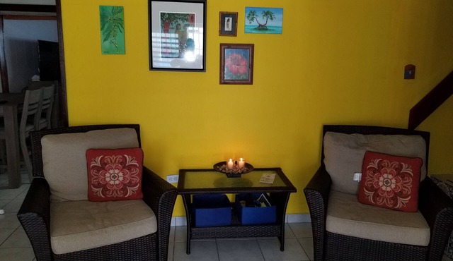 Spacious 3 Bedroom Condo steps from beach