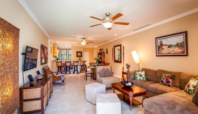 Spacious 3 BR condo walking distance to amenities.