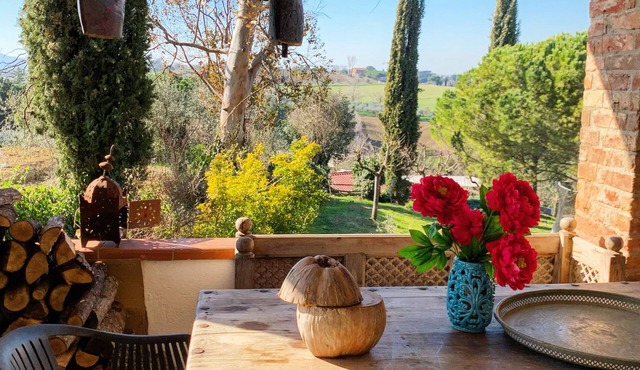 Spacious 4 bedroom village home in a lovely village on the Umbria Tuscany border