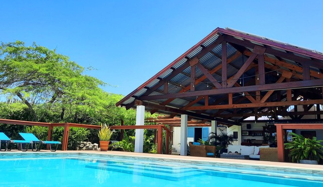 Spacious 4bed - 3bath villa w infinity pool and lush surroundings.