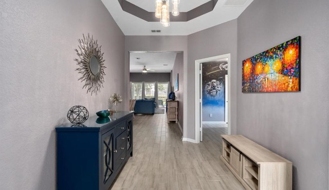 Spacious 4BR Home Themed Rooms, Pool, Near Disney